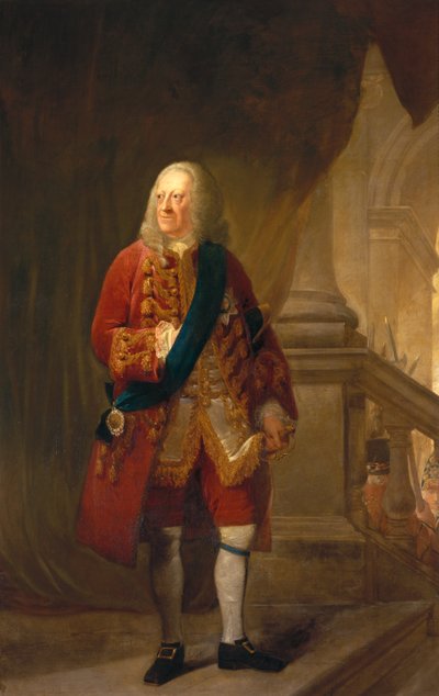 King George II by Robert Edge Pine